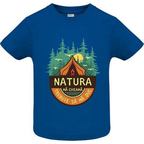 Tricou copii - Natura mă cheamă