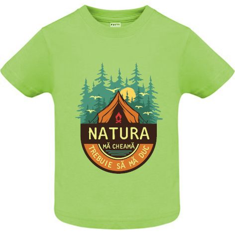 Tricou copii - Natura mă cheamă
