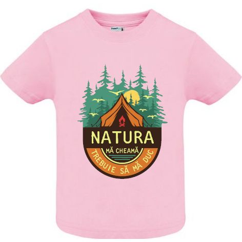 Tricou copii - Natura mă cheamă