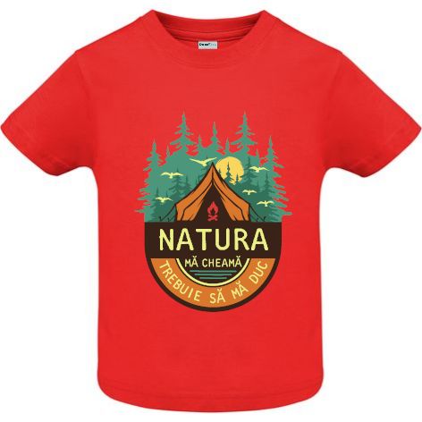 Tricou copii - Natura mă cheamă