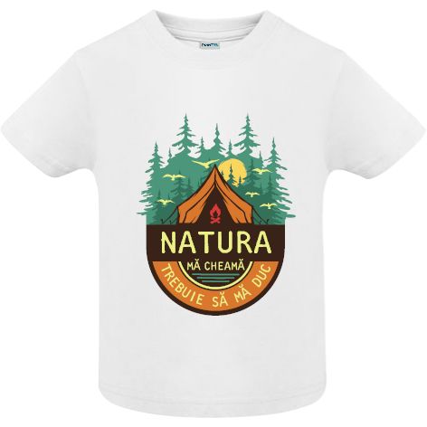 Tricou copii - Natura mă cheamă
