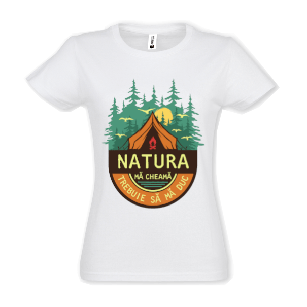 Tricou damă - Natura mă cheamă
