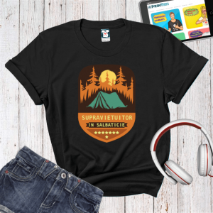 Tricou damă - Supraviețuitor în sălbăticie