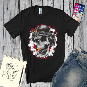 Tricou bărbați - Skull Soldier Grenade