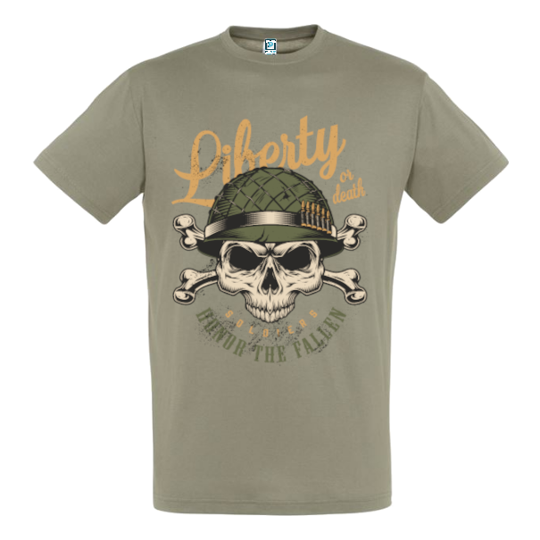 Tricou de bărbați - Liberty or death