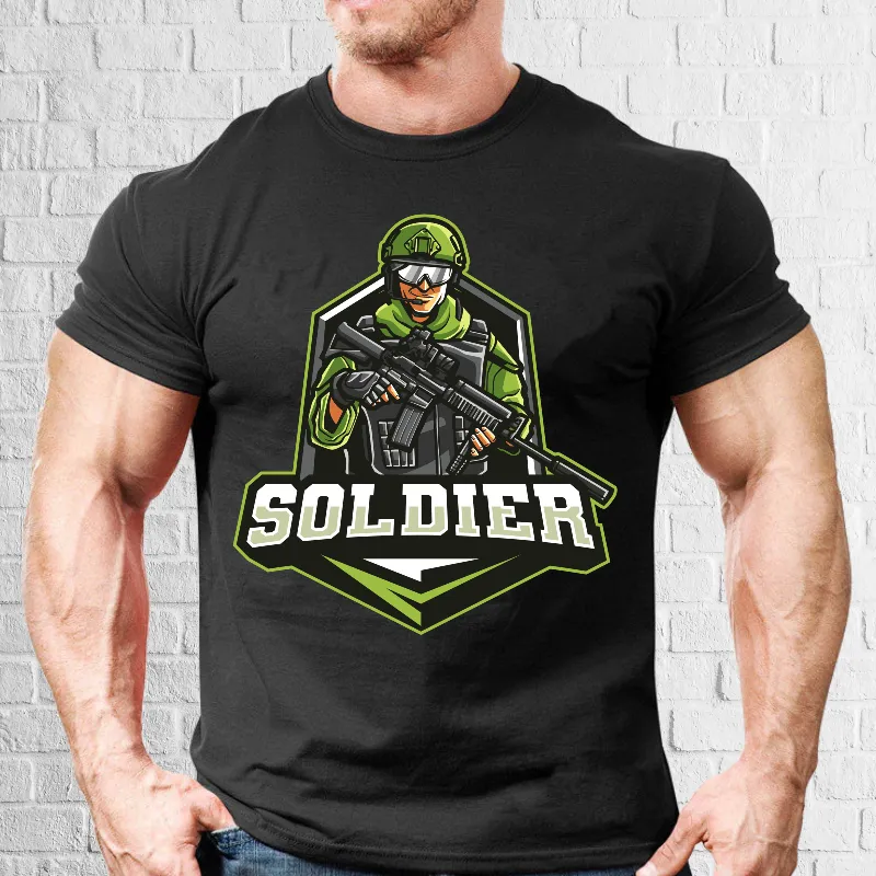 Tricou imprimat pentru militari si veterani