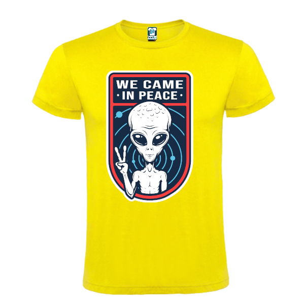 Tricou bărbați - We Came In Peace