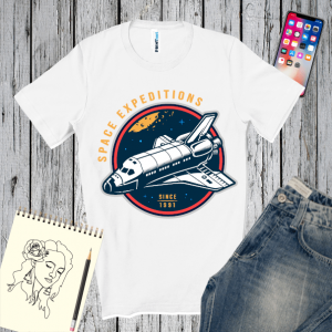 Tricou bărbați - Space Expeditions