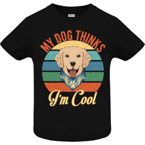 Tricou copii - My dog thinks