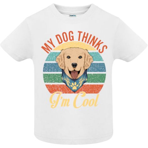 Tricou copii - My dog thinks