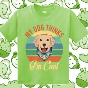 Tricou copii - My dog thinks