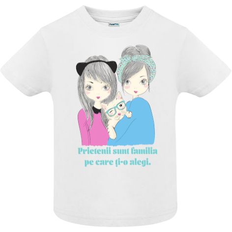 Tricou copii - Prietenii sunt familia