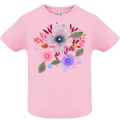 Tricou copii - Flori de primăvară