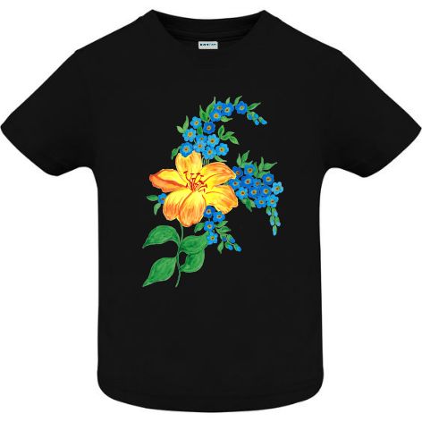 Tricou copii - Floare galbenă