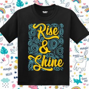 Tricou copii - Rise & Shine