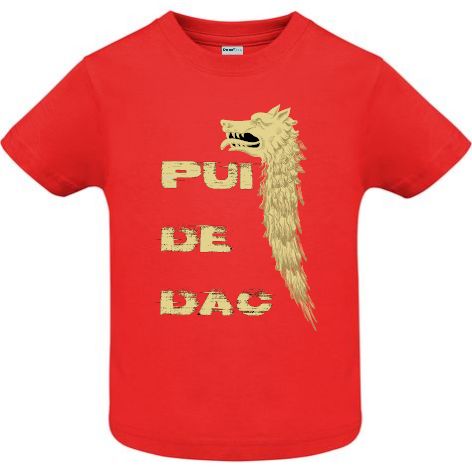 Tricou copii - Pui de dac auriu