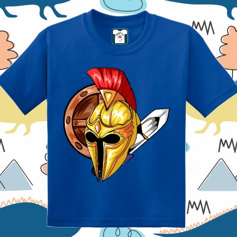 Tricou copii - Echipament spartan