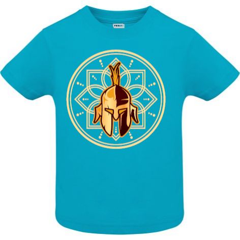 Tricou copii - Cască Spartană