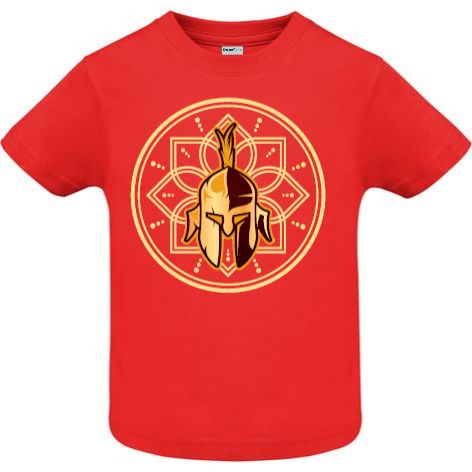 Tricou copii - Cască Spartană
