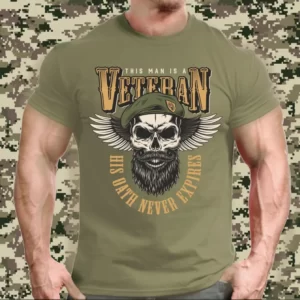 Tricou de bărbați - Veteran Oath