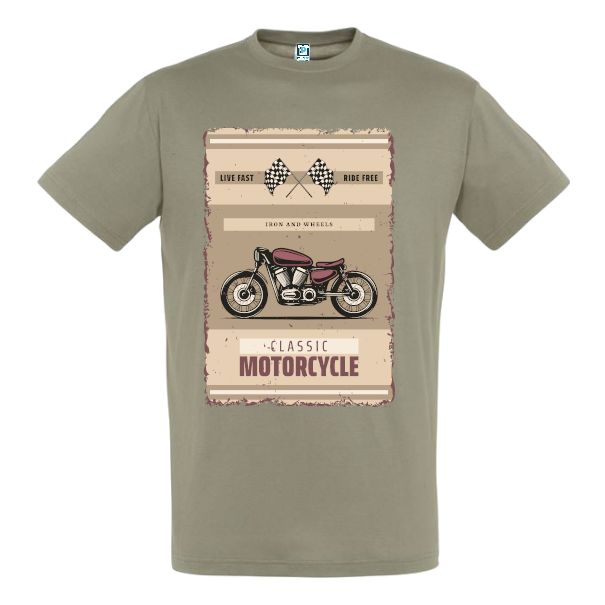 Tricou bărbați - Iron and Wheels