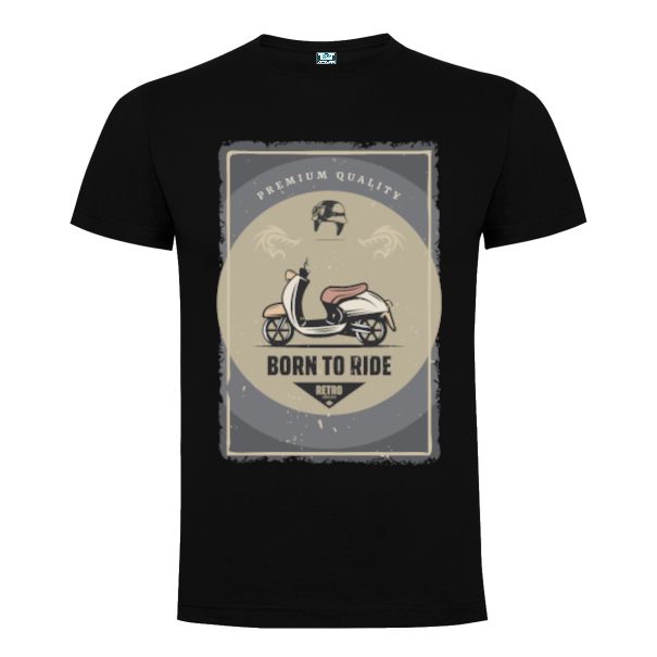 Tricou bărbați - Retro Scooter