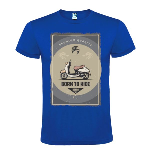 Tricou bărbați - Retro Scooter