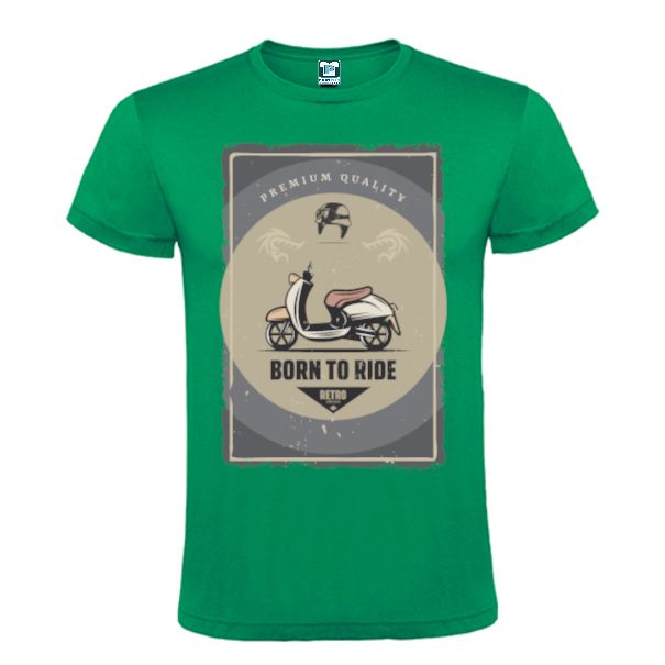 Tricou bărbați - Retro Scooter