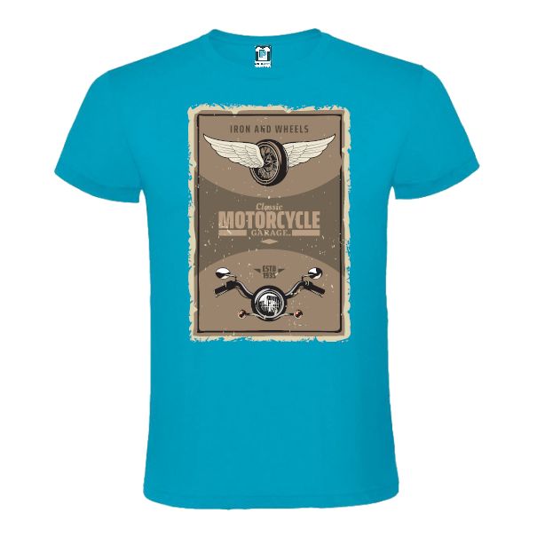 Tricou bărbați - Classic Iron and Wheels