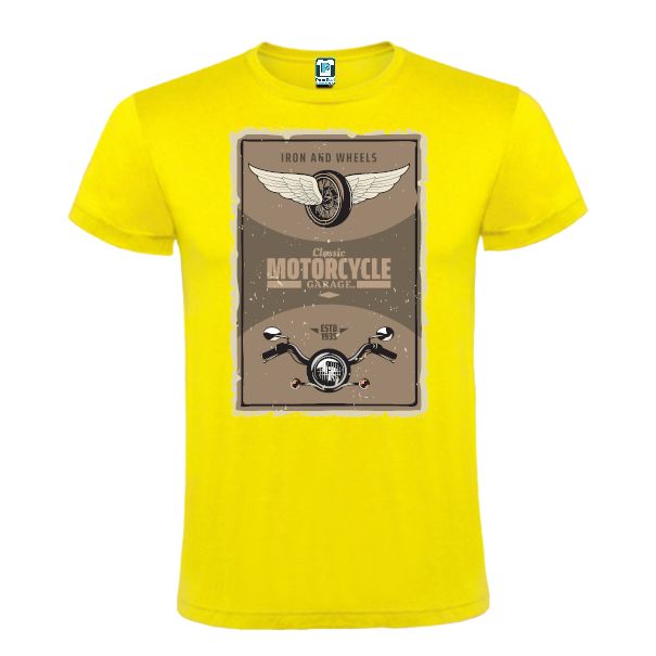 Tricou bărbați - Classic Iron and Wheels
