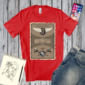 Tricou bărbați - Classic Iron and Wheels