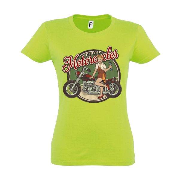 Tricou damă - Moto Custom