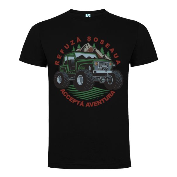 Tricou bărbați - Acceptă aventura