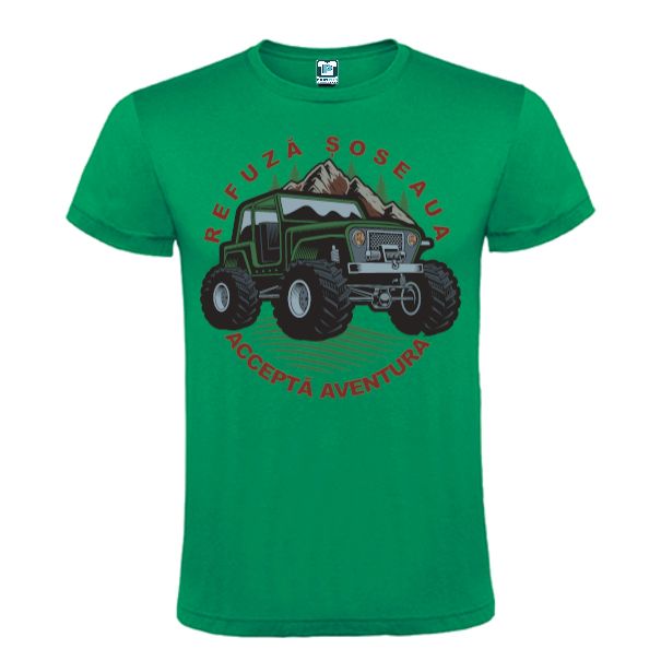 Tricou bărbați - Acceptă aventura
