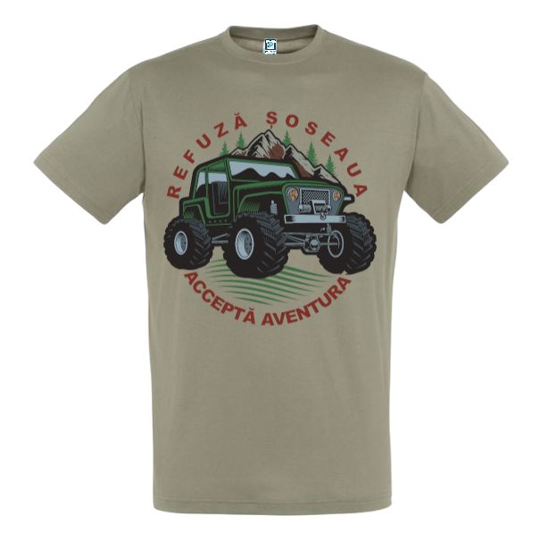 Tricou bărbați - Acceptă aventura