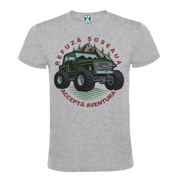 Tricou bărbați - Acceptă aventura
