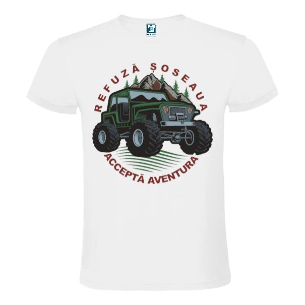 Tricou bărbați - Acceptă aventura