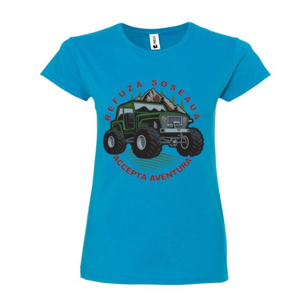 Tricou damă - Refuză șoseaua