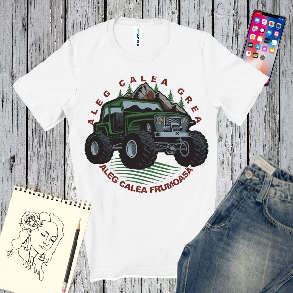 Tricou bărbați - Calea frumoasă