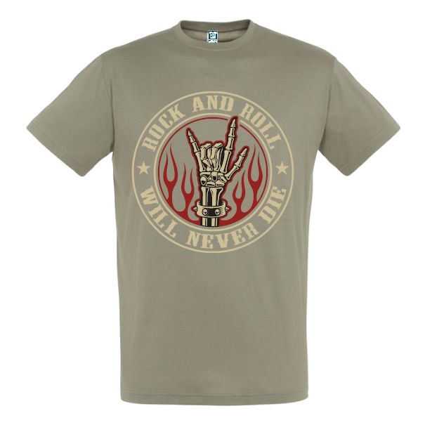 Tricou bărbați - Rock Never Die