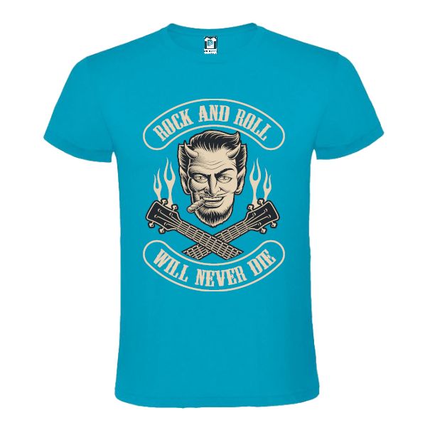 Tricou bărbați - Rock and Roll Never Die