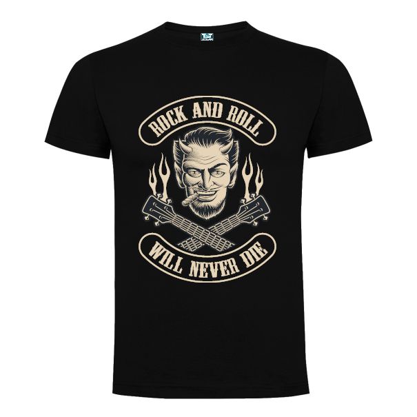 Tricou bărbați - Rock and Roll Never Die