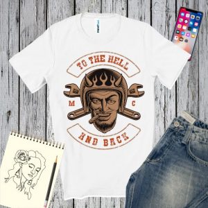 Tricou bărbați - Hell and Bach Mechanic