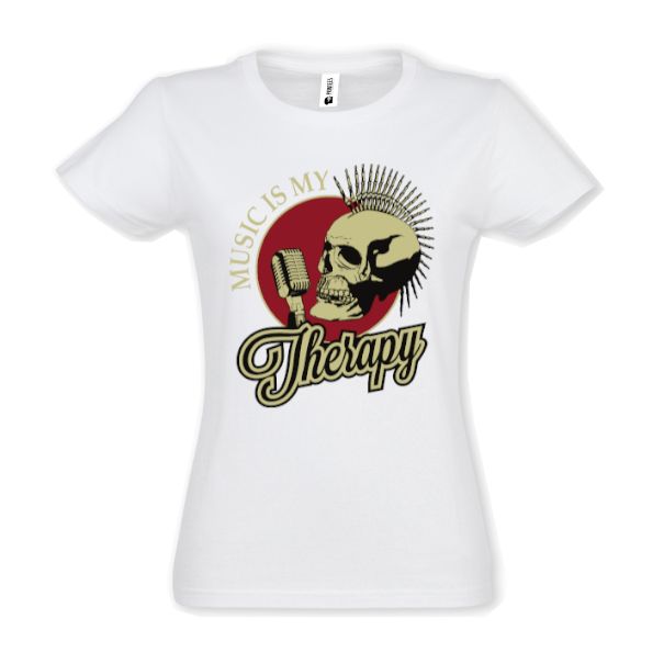 Tricou damă - Music Therapy