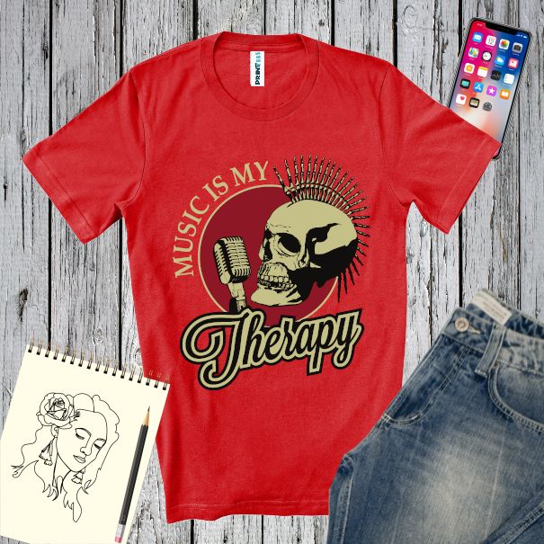 Tricou bărbați - Music Therapy