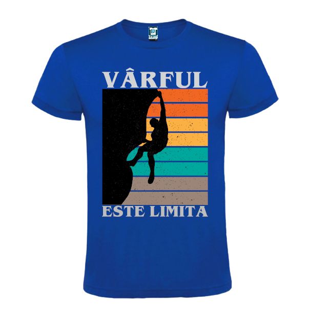 Tricou bărbați - Vârful este limita