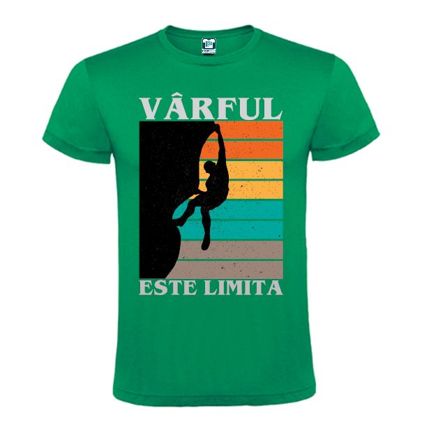 Tricou bărbați - Vârful este limita