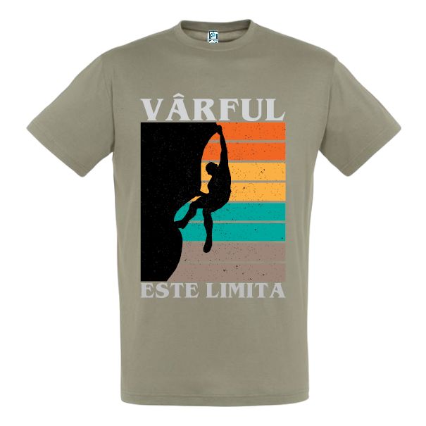 Tricou bărbați - Vârful este limita