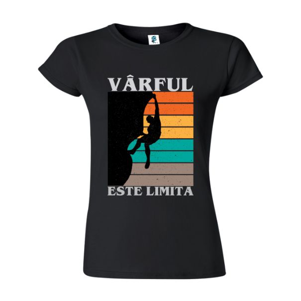 Tricou damă - Vârful este limita