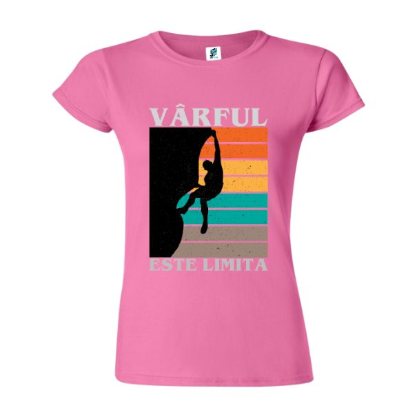 Tricou damă - Vârful este limita
